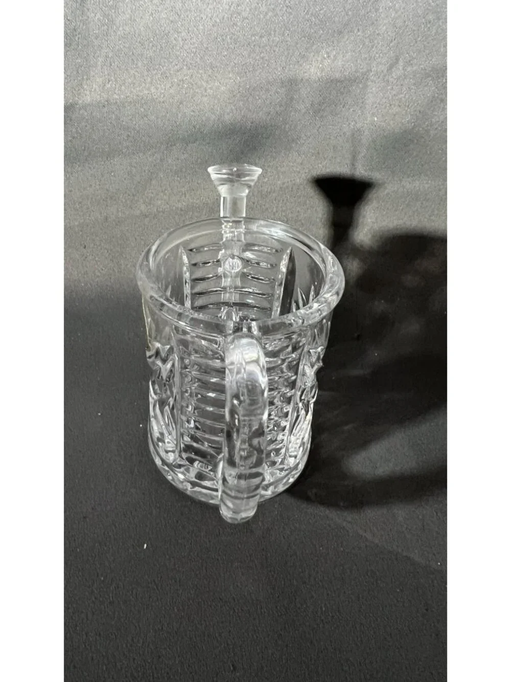 Vintage Princess House 24% Lead Crystal Miniature Watering Can